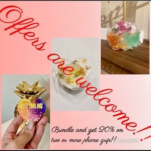 Get a 20%off on any two or more phone grip(holder)